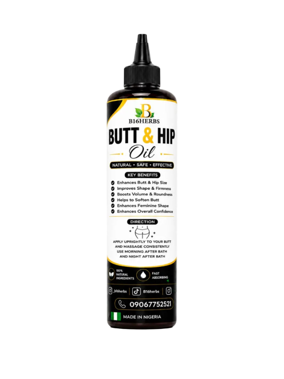 Butt & Hips (Oil) - 100ml
