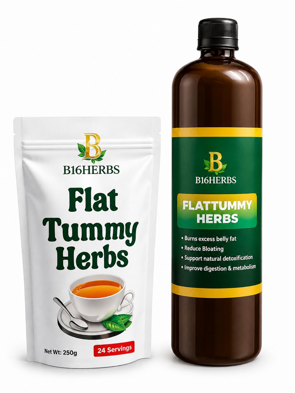 Flat Tummy Herbs (Combo)